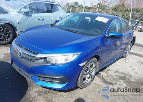 2018 Honda Civic Lx from USA, damaged, VIN 2HGFC2F56JH561835